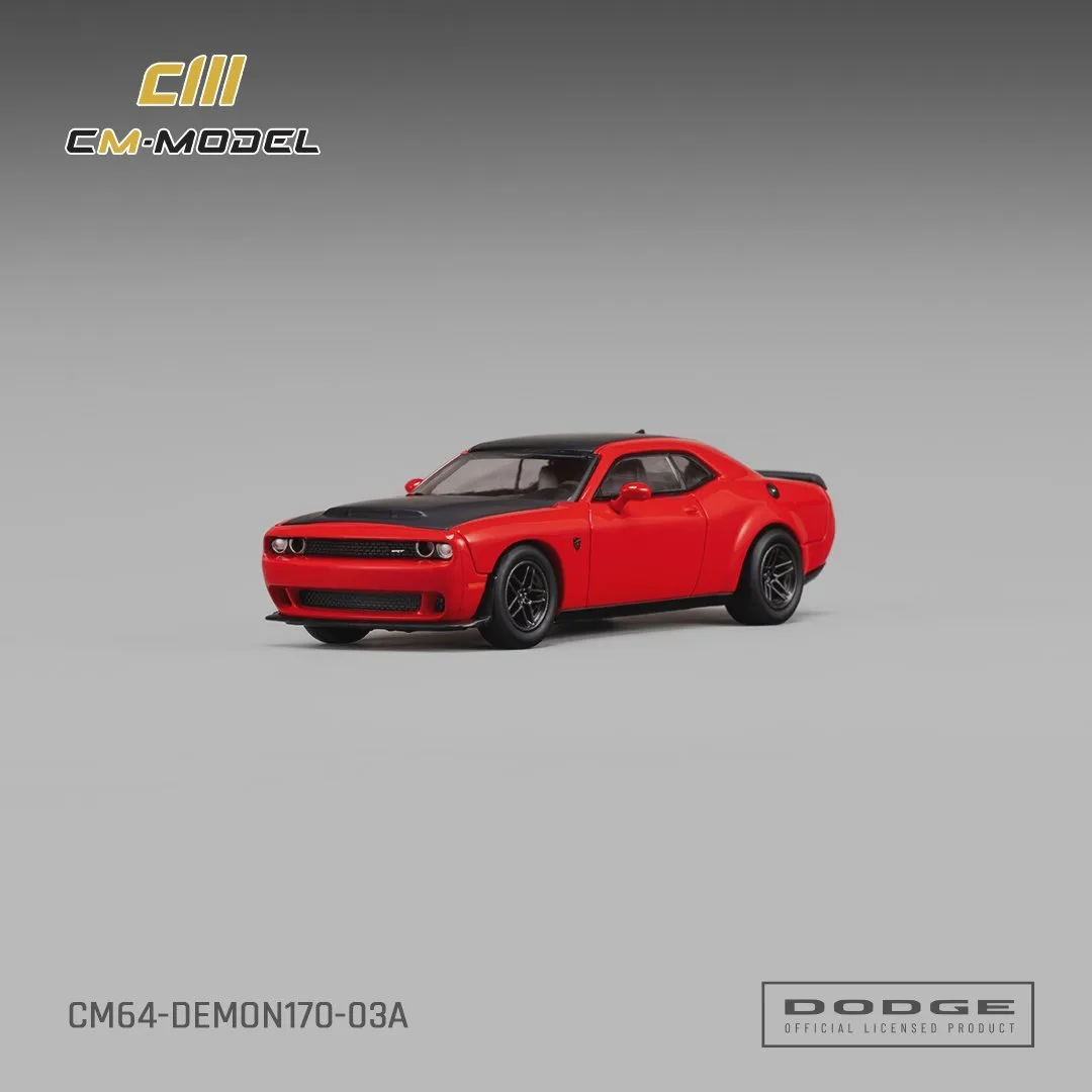 CM Model 1:64 Dodge Demon170 TorRed