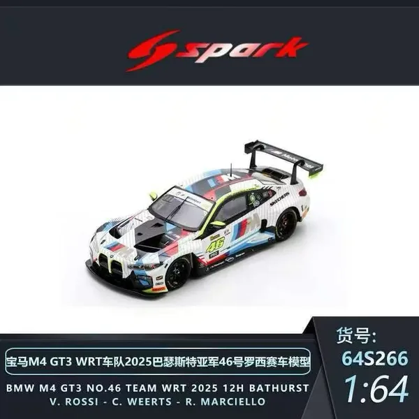Spark  1:64 BMW M4 GT3 Rossi