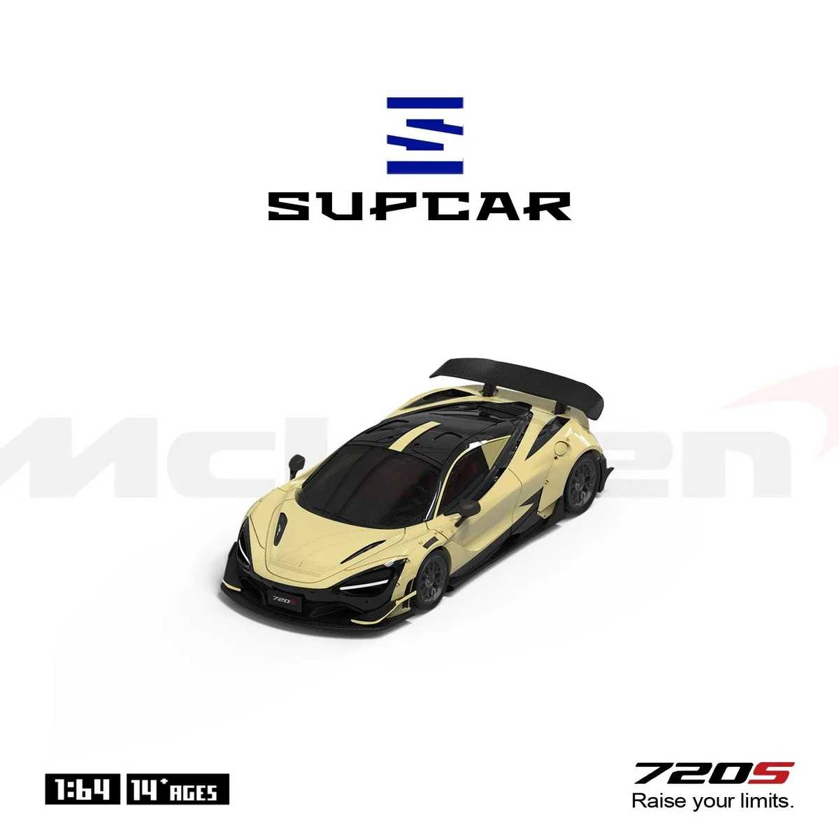 SC 1:64 McLaren 720S light yellow