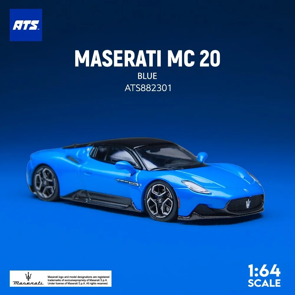 ATS 1:64 MASERATI MC 20 Blue