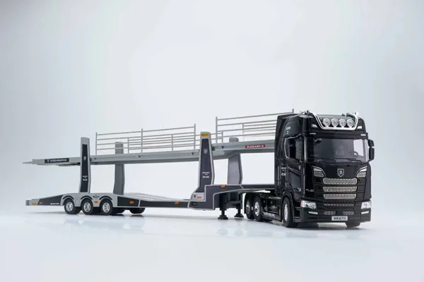 G&KH 1: 64 Scania Car Carrier (8-Car Capacity) Black