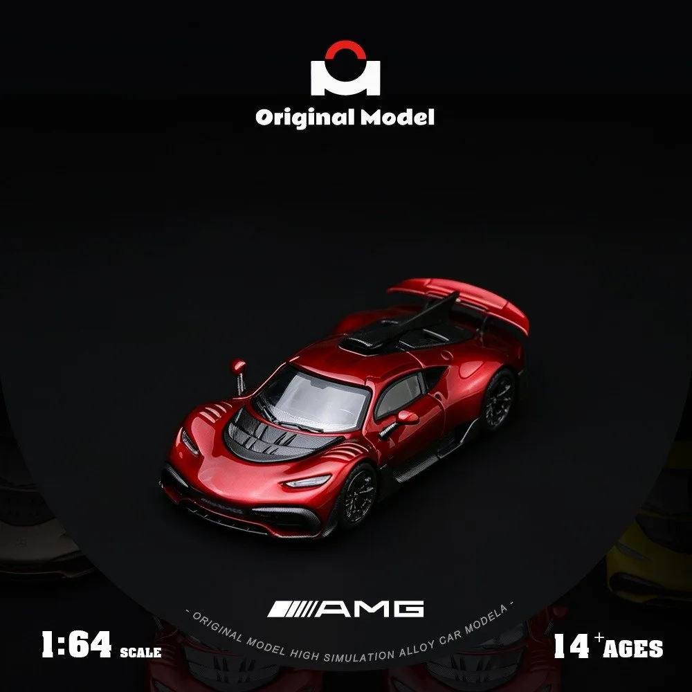 Original Model 1/64 AMG One - Metallic Red