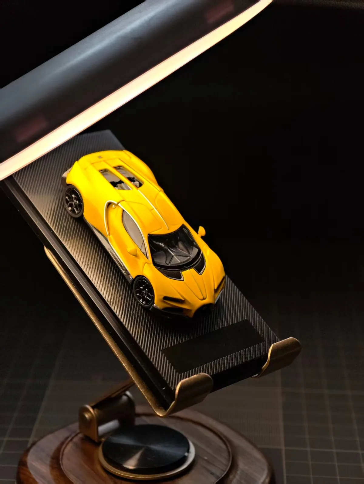 Liberty64 1:64 Die-cast Model Tourbillon. Jaune Molsheim Yellow
