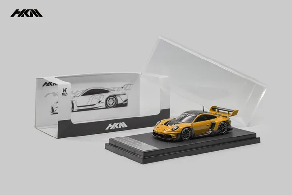 HKM 1:64 911 (992) GT3 R Rennsport Signal Orange