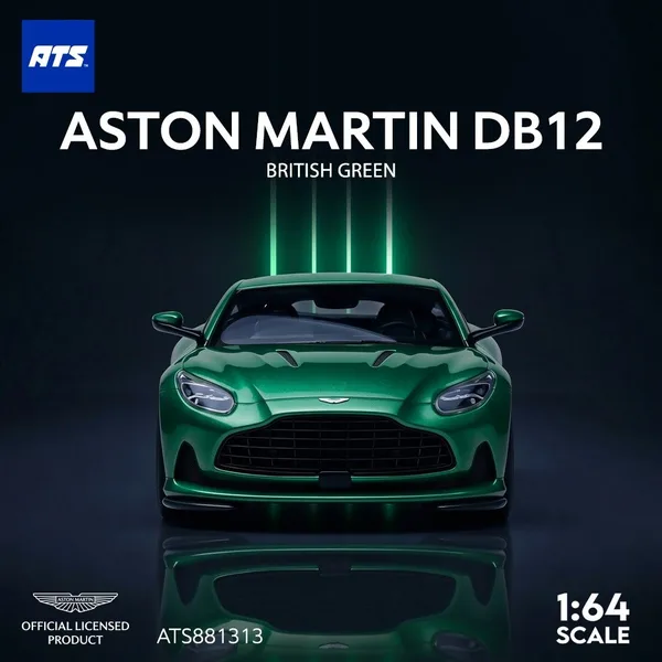 ATS 1:64 Aston Martin DB12 British Green