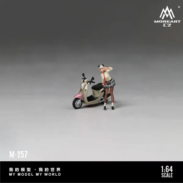Ghostface Motorcycle Clever Girl Doll Set