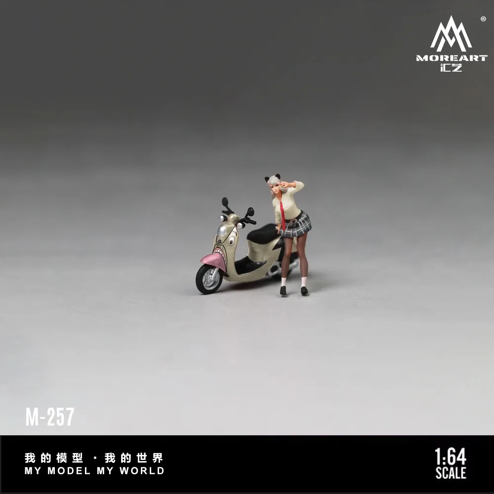 Ghostface Motorcycle Clever Girl Doll Set
