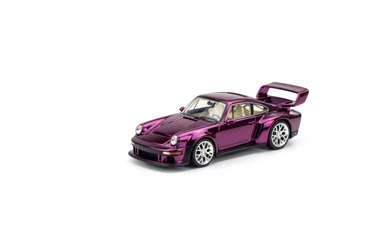 PopRace 1:64 SINGER DLS TURBO PURPLE - HKD