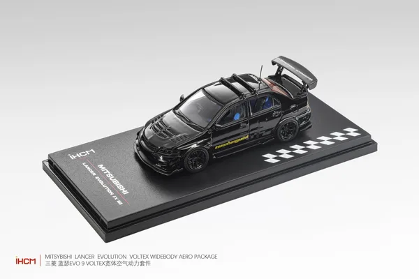 iHCM64 1:64 Mitsubishi Lancer GSR Evolution IX (EVO 9) Gloss Black