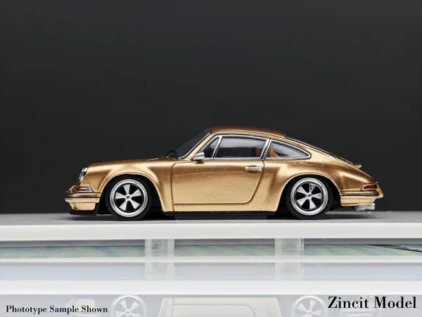 Zincit Model 1:64 Singer Coupe  Foshan Exhibition Champagne Gold