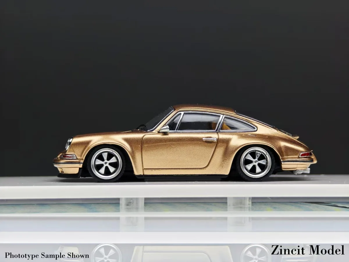 Zincit Model 1:64 Singer Coupe  Foshan Exhibition Champagne Gold