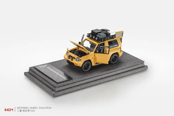 iHCM64 1:64 Pajero Evolution V56 Palma Yellow