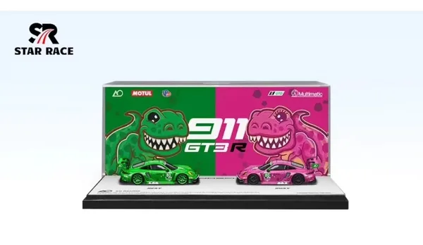 Star Race 1:64 Typhoon Porsche 911 GT3 Twin Pack