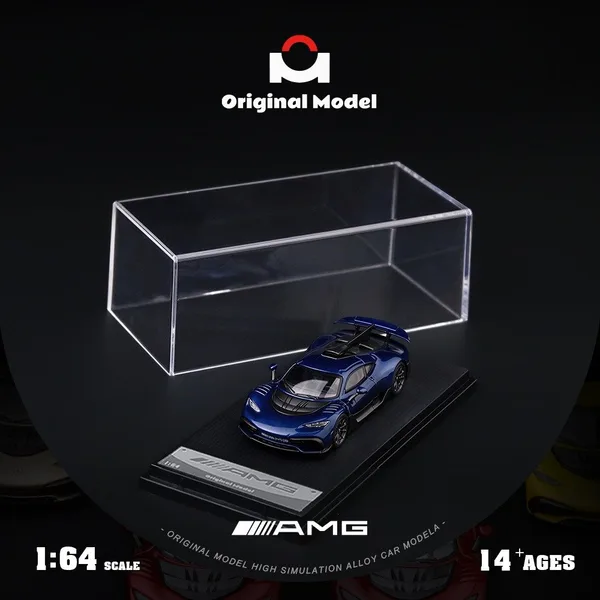 Original Model 1:64 AMG One - Pearl Dark Blue