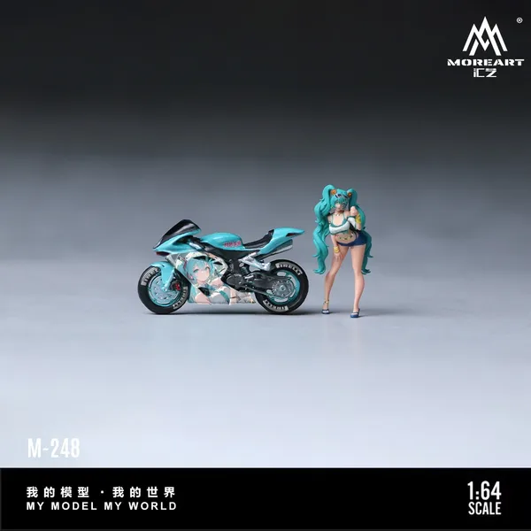 Vocaloid Racing Motorcycle Figure Set