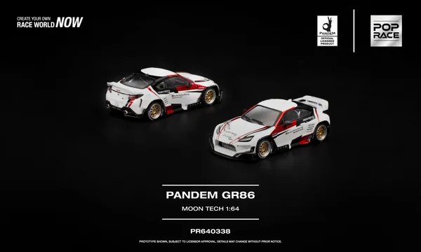 PopRace 1:64 PANDEM GR 86 MOONTECH