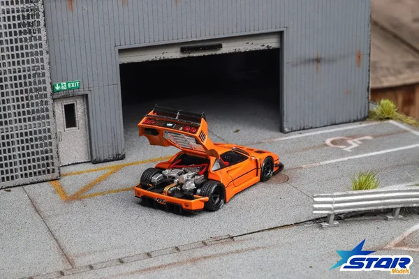 Ferrari F40 LB-Works Widebody Orange