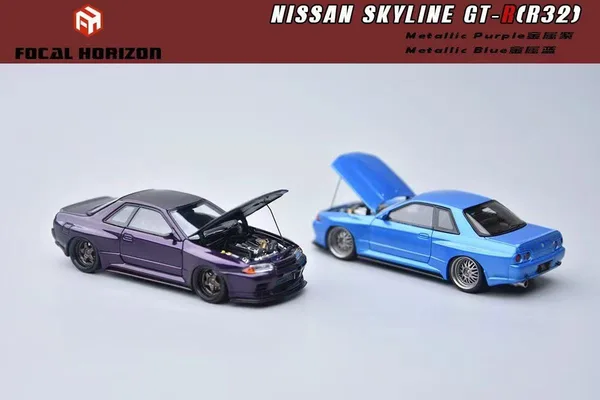 Skyline GT-R R32 Japanese Garage Active (Metallic Blue)