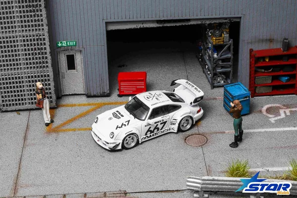 RWB964 GT Wing (Coast Cycles White)