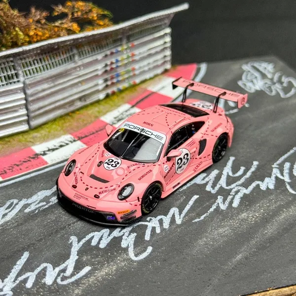 Star Race 1:64 911 GT3 R-Pink Pig