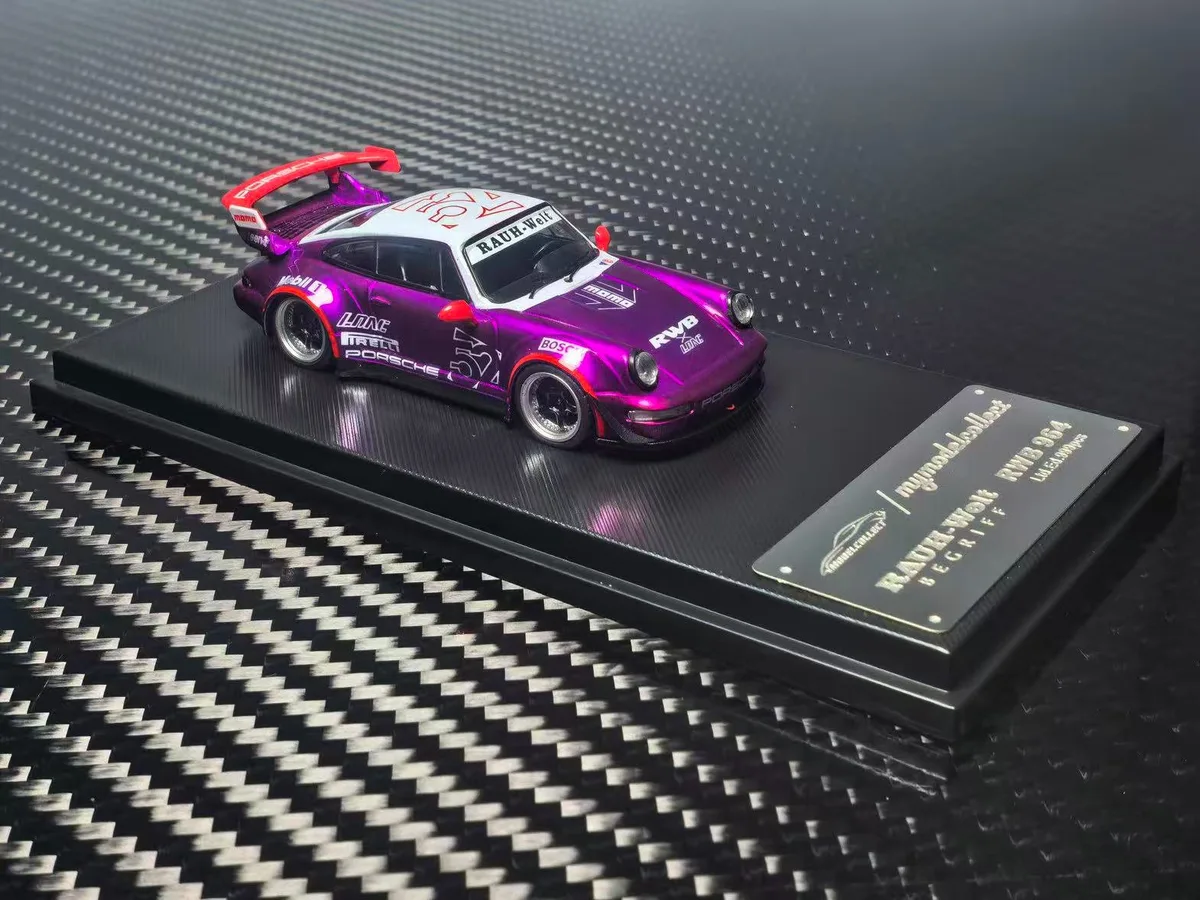 MC 1/64 RWB 964 High Wing. Transparent Pink-Purple Finish