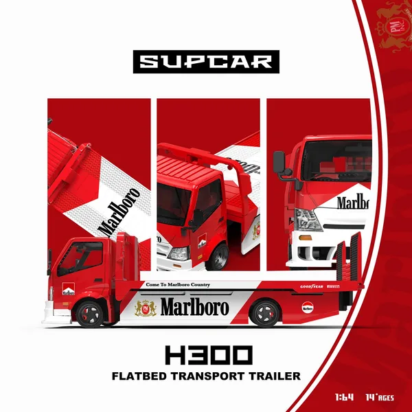 H300 Flatbed Transport Trailer - Marlboro