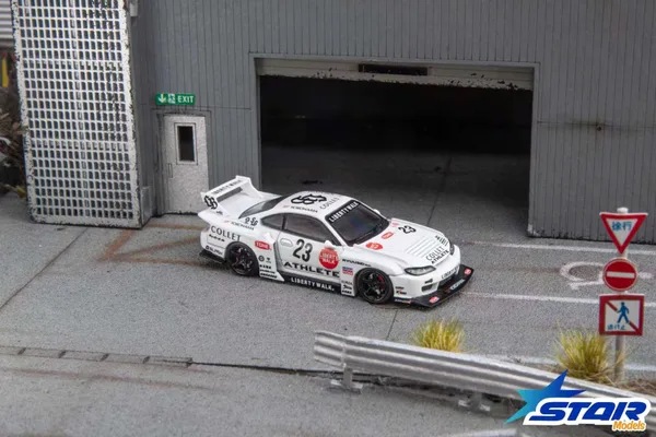Star Models 1:64 S15 Silvia, White Livery