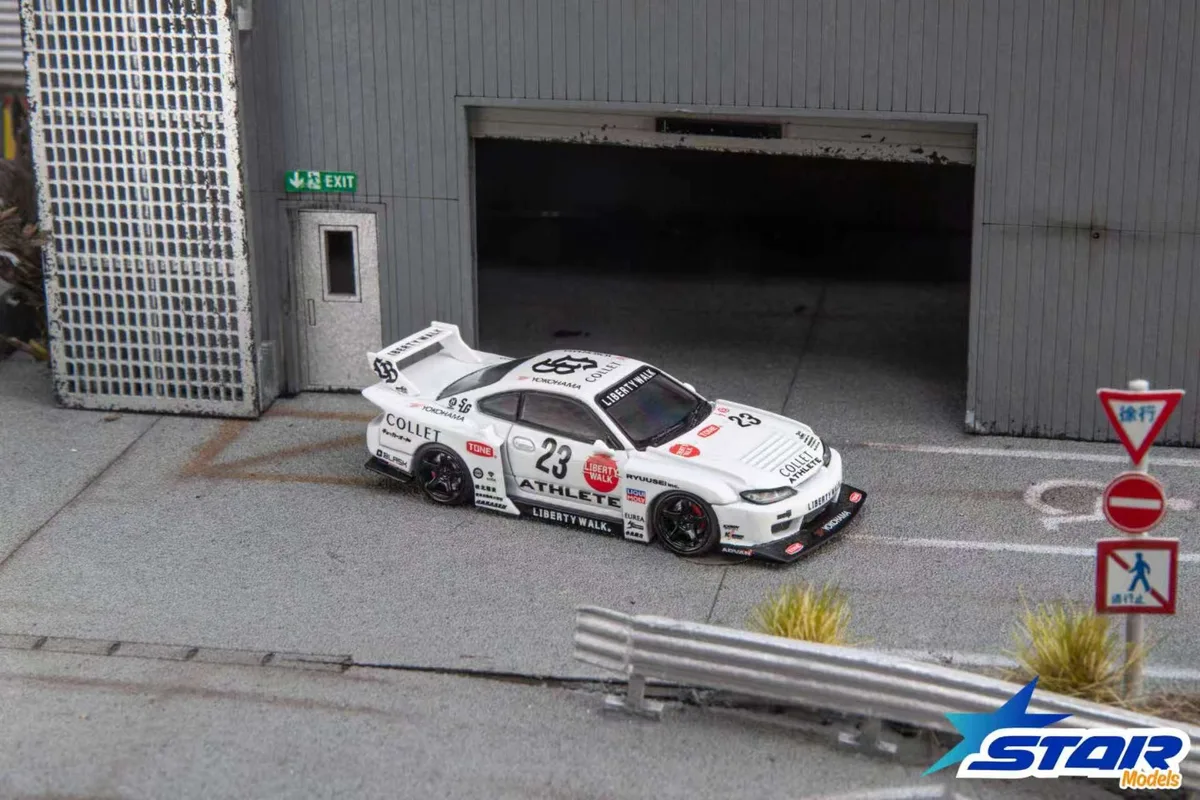 Star Models 1:64 S15 Silvia, White Livery