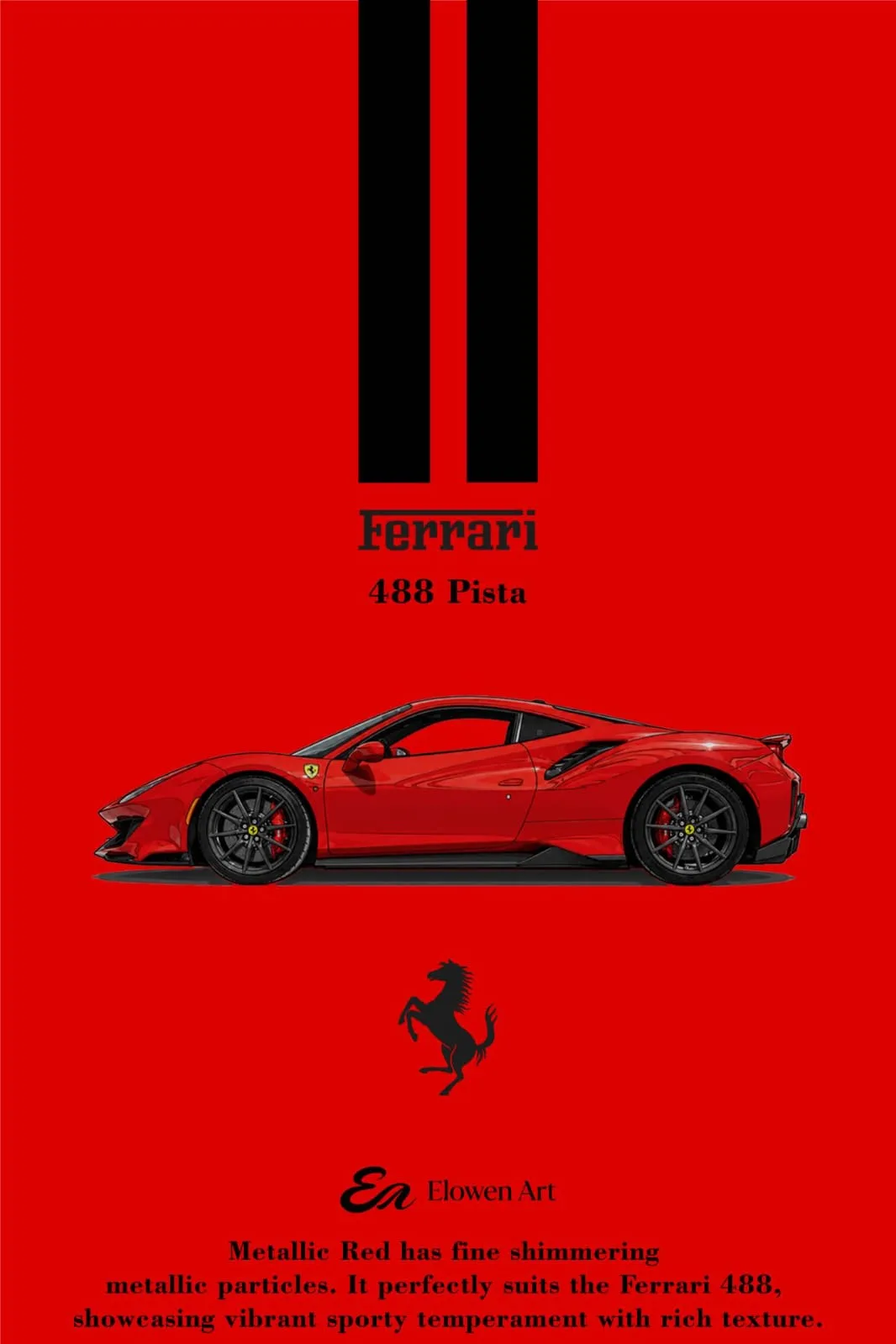 Ferrari 488 Pista Rosso Corsa