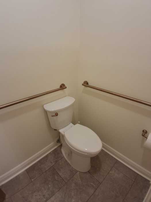 Installed ADA compliant grab bars in bathroom attached pull handle in Flowood, MS, photo 4