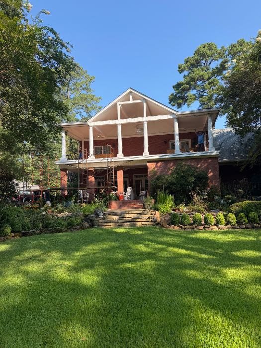 Demoing brick floor pavers in Pearl, MS, photo 4
