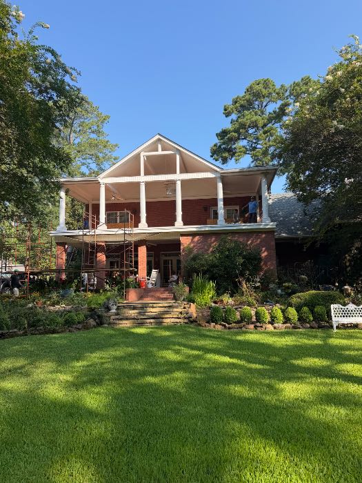 Demoing brick floor pavers in Pearl, MS, photo 5