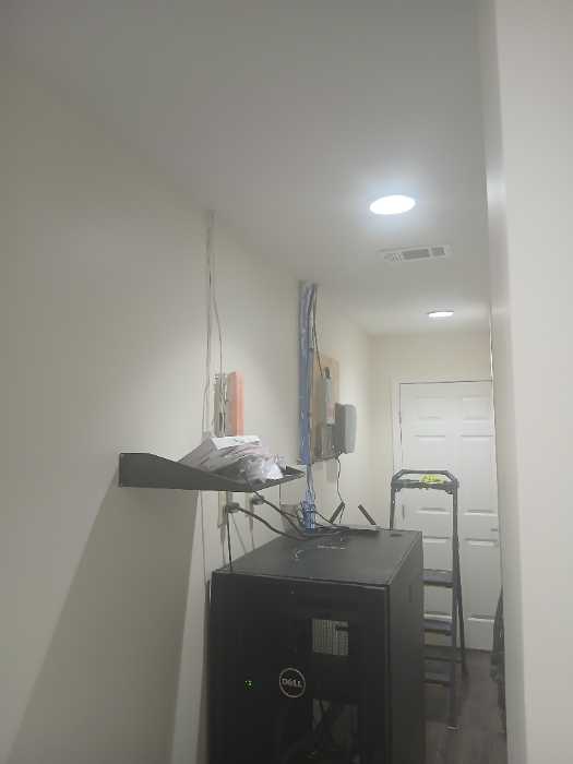 Repainted wall and ceiling in Magee, MS