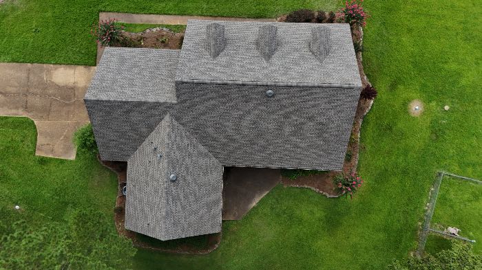Installed complete GAF roof replacement HDZ arch shingles system in Raymond, MS, photo 3