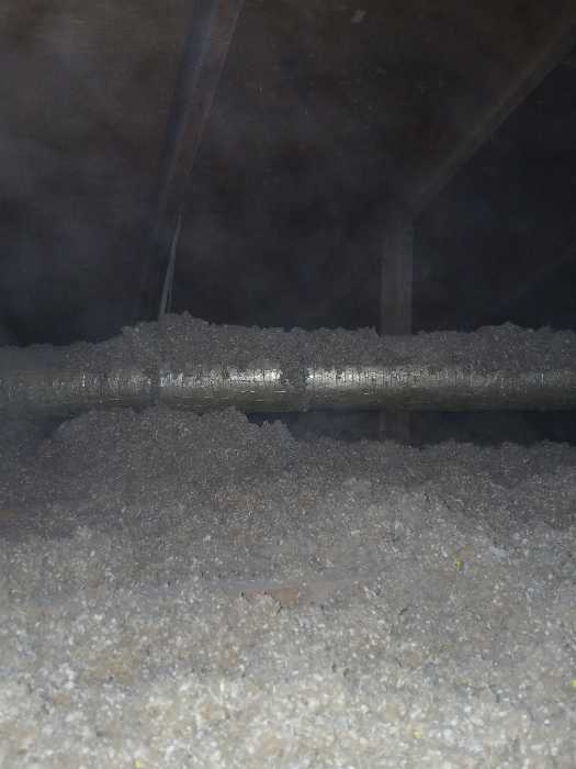Spraying, instant insulation in an attic in Pearl, MS, photo 6