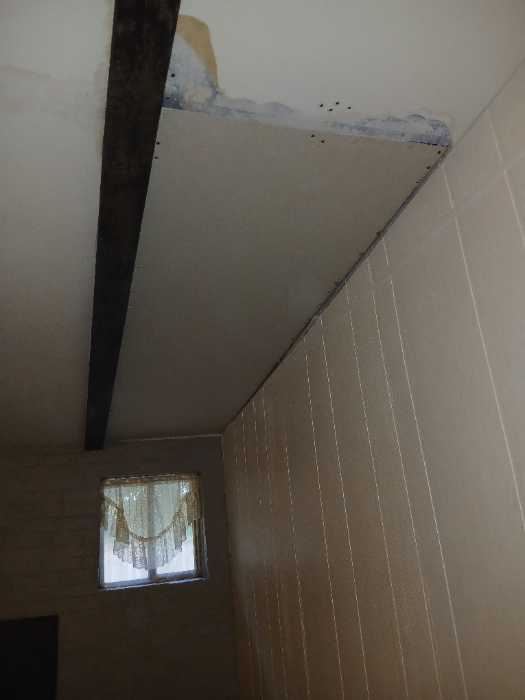 Replace sheetrock and mud seems in the ceiling in Jackson, MS, photo 3