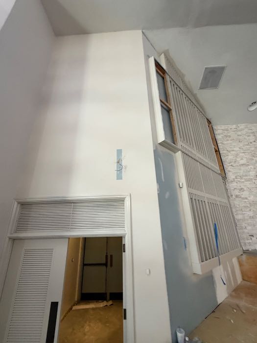 Painted vent covers, covered up electrical boxes on the stage, removed speakers in Richland, MS, photo 7