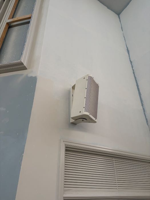 Painted vent covers, covered up electrical boxes on the stage, removed speakers in Richland, MS, photo 10