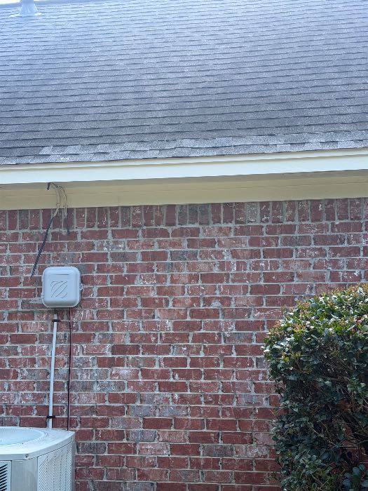 How to fix some singles that were sticking up and replace facia and paint back to match in Florence, MS