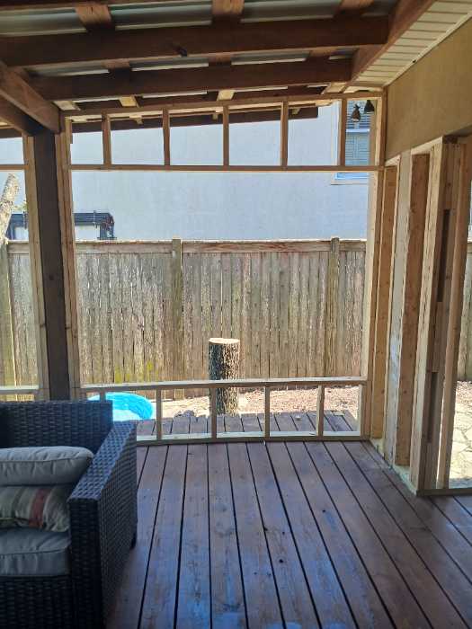 Find me walls on a back porch in Canton, MS, photo 2