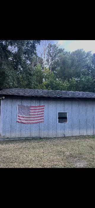 Replaced roof system on shed in Pearl, MS