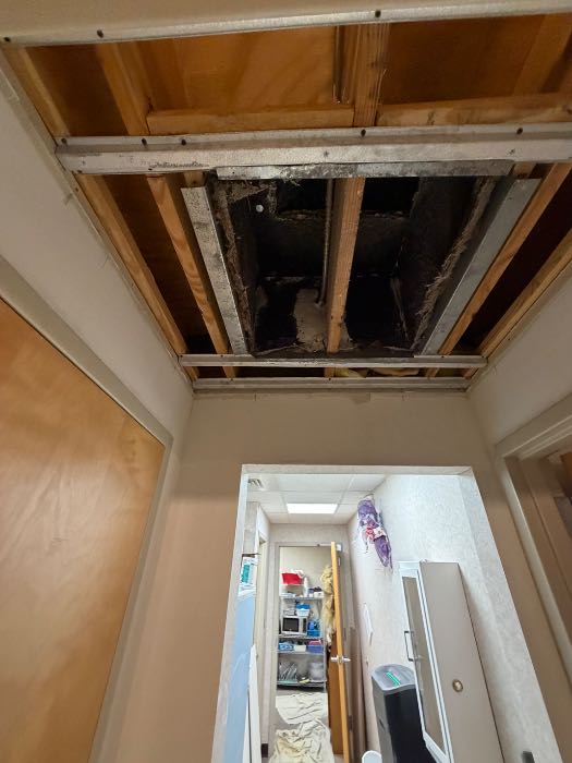 Installing new drywall in ceiling in Richland, MS, photo 6