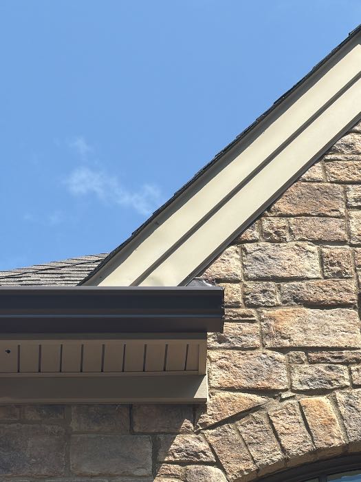 Metal fascia repair in Brandon, MS, photo 2
