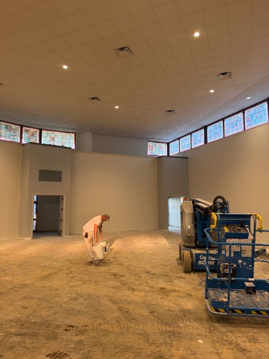 Painting walls and sanctuary in Richland, MS, photo 2