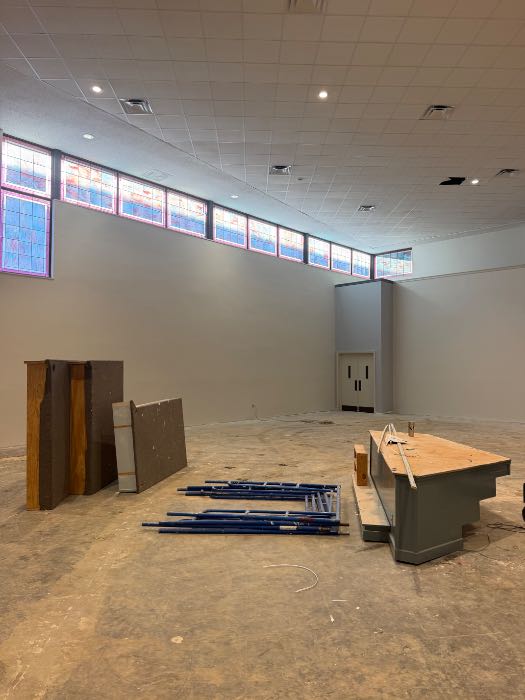 Painting walls and sanctuary in Richland, MS, photo 5