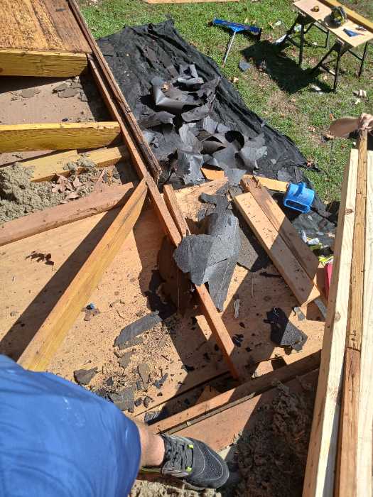 Replacing decking in Clinton, MS