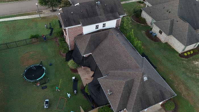 GAF certified roof replacement in Brandon, MS