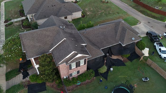 GAF certified roof replacement in Brandon, MS, photo 4