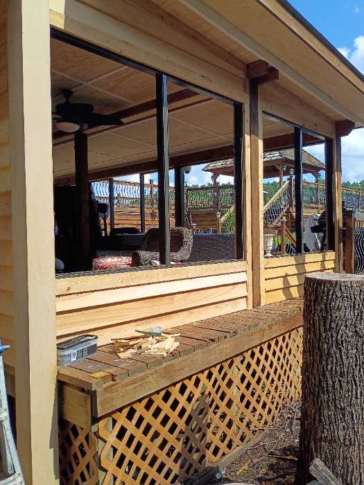 Putting siding up in Canton, MS, photo 2