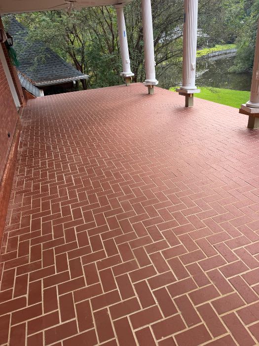 Install new brick paper herringbone pattern floor in Pearl, MS, photo 3